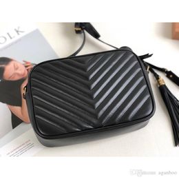 7A Women Top luxury designer handbags quality calfskin real leather crossbody bag brand purse fashion Tassel shoulder bag quilted lou camera bags