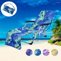 Chair Covers Multi-Functional Beach Cover Lounger Towel Lazy Bed