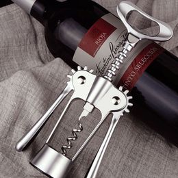 Stainless Steel Wine Bottle Opener Bottles Openers Kitchen Party Bar Wines Open Tools 3 Colours RRA880
