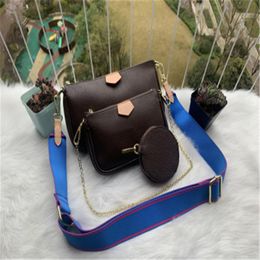2022 New Excellent Quality Style Fashion Women's Luxury Bag Women's PU Leather Handbag Brand Bag Wallet Shoulder Handbag302r