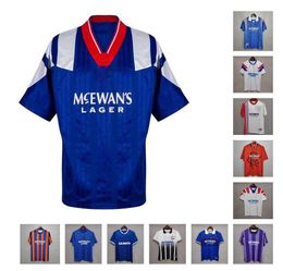 87 90 92 93 94 95 1996 1997 LAUDRUP Retro soccer jerseys GASCOIGNE ALBERTZ football shirts MCCOIST