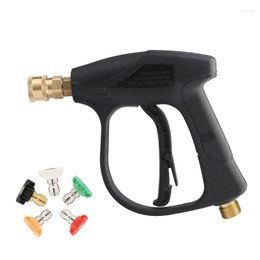 Car Washer High Pressure Gun M22 14mm G1/4 Inch Quick Connector Wash Tip Wand Spray Nozzles Foam Cannon Cleaning Tool Snow Lance