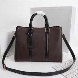 High Quality Open Bag Handbags Soufflot BB MM Designer Fashion Women ShoulderBags Genuine Leather Handbag Luxurys Purse Tote Trave191y