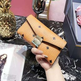 Korea Fashion Printed long wallets for men and women large-capacity wallet267y