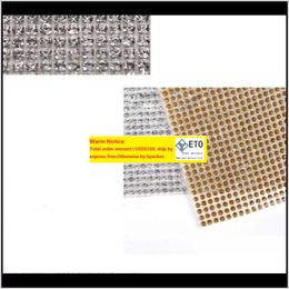 Craft Tools Arts Crafts Gifts Home Garden About 1000Pcs SelfAdhesive Rhinestone Sticker Sheet Crystal Ribbon With Gum Diamond Stic