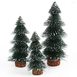 Christmas Decorations Decoration Xmas Tree Small Cedar Pine For Home Room Decor Halloween Party Year 2023 Navidad Ornaments Accessories