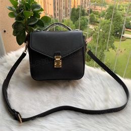 Fashion Black Embossed Leather Messenger Bags Women Handbag Shoulder Crossbody Bag Lady Messengers Purses1801