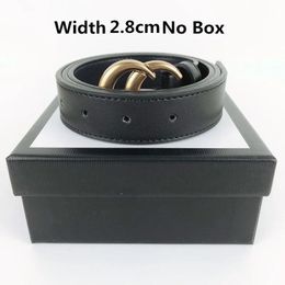 Belt Luxury Womens Waist For Man Woman Fashion Casual Double Gold Letter Buckle Black Genuine Leather Belts Cintura Ceinture 2.0-3.8 Width With Box
