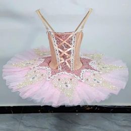 Stage Wear Professional Performance Competition Kids Girls Women Adult Sugar Plum Fairy Ballet Tutu With Hoop