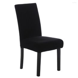 Chair Covers 2pcs Cover Black Dining Corn Kernels For Chairs With Backrest CH45101