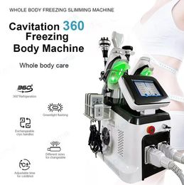 Directly effect 360 Degree Cryo Slimming Machine 40K RF Cavitation Skin Tightening Freeze Weight Loss Body Sculpting Beauty Salon Equipment