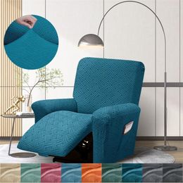 Chair Covers Jacquard Recliner Sofa Cover Stretch Lazy Boy Armchair Elastic Non Slip All-inclusive Slipcovers For Living Room