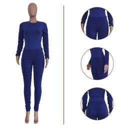 New Wholesale Fall Winter Tracksuits Women Clothing Pullover Sweatshirt Top and Pants Two Piece Sets Matching Sweatsuits Casual Outfits Outdoor Jogger Suits 8735
