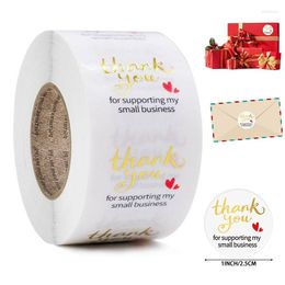Gift Wrap 500pcs Thank You Stickers Seal Label Handmade Custom Sticker Scrapbooking For Decoration Stationery
