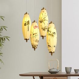 Pendant Lamps Lantern And Chandelier Chinese Style Antique Small Zen Restaurant Tea Room B &amp; Decoration