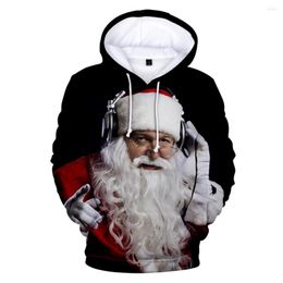 Men's Hoodies 2022 Fashion Christmas Snowman 3D Printed Casual Soft Loose Sports Man & Woman Sweatshirt