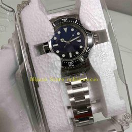 2 Colour GM Factory Cal 3235 Automatic Watch 904L Top Quality 126660 Classic 44mm Men's Blue Black Ceramic Bezel 116660 Mechan2658