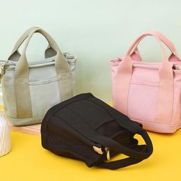 Outdoor Bags Gym Canvas Crossbody Handbag Bucket Zipper Messenger Bag Multi-compartments Yoga Sport Tote Female Shoulder