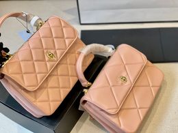 desinger bag women handbag Chain strap handbags Plaid purses Luxury Leather Double Letters tote purses with Chain Shoulder Strap High quality Pattern Satchel
