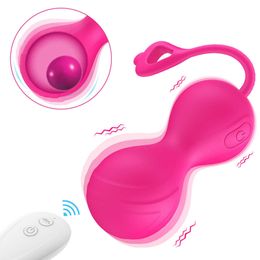Beauty Items Cesoir Vibrating Eggs for Women Vaginal Tight Exercise Vibrator Kegel Balls Remote Control Geisha Ball sexy Toys 18