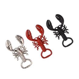 Metal Lobster Shape Beer Bottle Opener for Bar Accessories Kitchen Tools Party Gifts New Style RRA851