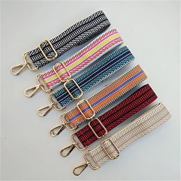 2021 Women Straps Handbag Belt Wide Shoulder Bag Strap Colourful Replacement Accessories Adjustable Strap for Belt2397