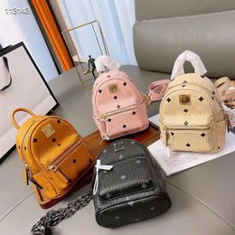 2021 latest high-quality women's Mini chain one shoulder cross carrying backpack with box268j