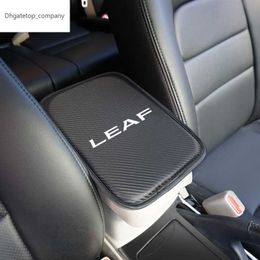 Car Armrest Mat Box Cover Auto Arm Rest Covers for Nissan Leaf Qashqai j10 j11 x Trail t32 t31 Tiida Car-styling Accessories
