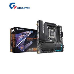 GIGABYTE GA B650M AORUS ELITE AX New Micro-ATX AMD B650 DDR5 6600 MHz M.2 USB3.2 128G Wi-Fi 6E Socket AM5 Motherboard