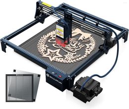 Printers SCULPFUN S30 Pro 10W Laser Engraver With Automatic Full Air Assist Kit 400x400mm Honeycomb Table And Replaceable Lens