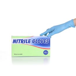 30 pieces in Custom Chinese Suppliers Waterproof Industrial Nitrile Gloves With