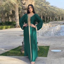 Ethnic Clothing Ramadan Eid Pink Abaya Dubai Islam Muslim Robe Longue Long Hijab Dress Abayas For Women Djellaba Femme