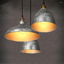 Pendant Lamps American Vintage Lights Loft Retro Iron Lamp For Bar Dining Room Restaurant Indoor Lighting Fixtures Decoration