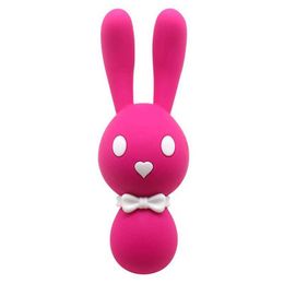 Beauty Items Women Masturbation Big Rabbit Ear Vibrator Stick G-spot Clitoris Massager Toy