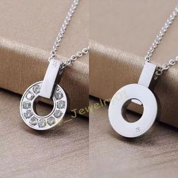 WomensJewelry Shell pendant necklace gem pendants necklace diamond gold Sweat-proof and colorfast ladies fashionHigh L'amour