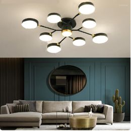 Pendant Lamps Modern LED Ceiling Lamp Living Room Lighting Bedroom Restaurant Chandelier Villa Indoor Factory Direct Sales