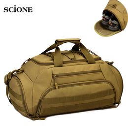 35L Gym Bag Backpack Rucksack Tactical Molle Bags Водонепроницаемые обувь спортивная сумочка для кемпинга 14 '' Ноутбук Canera X335WA2031