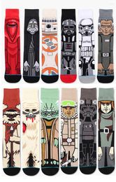 Men's Socks 2022 Men Novelty Cotton Stockings Vader Funny Tide Long Happy Lovers Sox Gift Mens