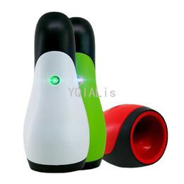 Beauty Items 3 Styles Men's 12-Frequency Electric Oral sexy Cup Simulation Floating-Point Wave Masturbation Vibrators Toy