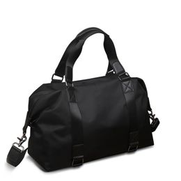 55cm Luxurys Designers Bags fashion men women travel duffle bag leather luggage handbags large contrast color capacity sport 45645263D