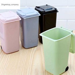 Mini Car Trash Can Car Storage Box Storage Bag Desktop Trash Can Debris Box Waste Bin Auto Interior Stowing Tidying Accessories