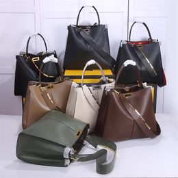 2021 new female designer high-quality handbag brand-name handbag lady backpack cowhide leather shoulder bag large-capacity shoppin201C