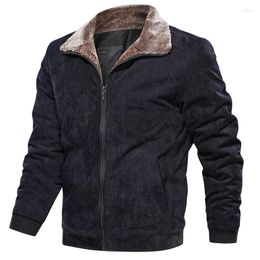 Men's Down Winter Thick Warm Parkas Coats Men Military Bomber Tactical Fleece Jackets Outwear Fur Collar Army Padded Plus Size 6XL Clothing