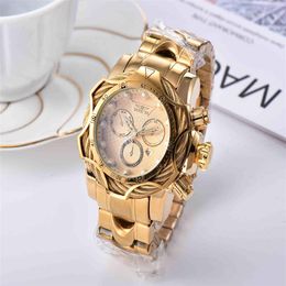 2020 Selling INVICbes Watches Mens Watch Classic Style Large Dial Auto Date Fashion Rose Gold Watch relojes de marca228p