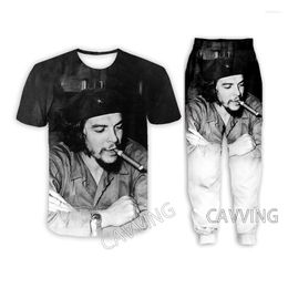 Men's Tracksuits Che Guevara 3D Printed Casual T-shirt Pants Jogging Trousers Suit Clothes Women/ Men's Sets