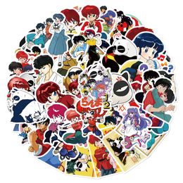 50PCS/Lot Graffiti Stickers Ramma Anime For Skateboard Car Laptop Ipad Bicycle Motorcycle Helmet PS4 Phone Kids Toys DIY Decals Pvc Water Bottle Decor