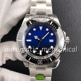 Mens Watch 44mm Automatic Eta 2836-2 Movement Ceramic Bezel Dive Sea Ref.126660 Steel Watches Waterproof N Dweller Factory 116660 Perpetual Men Wristwatches