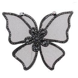 Anklets 1pcs DIY Women Rhinestone Bow Butterfly Shoe Flower Hat High Heels Decoration Charms Clips