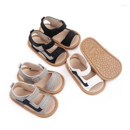 First Walkers Summer Baby Shoes Born Boy PU Leather Sandals Non-SlipToddler Infant Soft Breathable Non-Slip