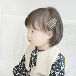 Hair Accessories Sector Multi-style Plaid Stripe Dot Children Pins Grip Barrettes Clip Baby Girls Headdress Cute